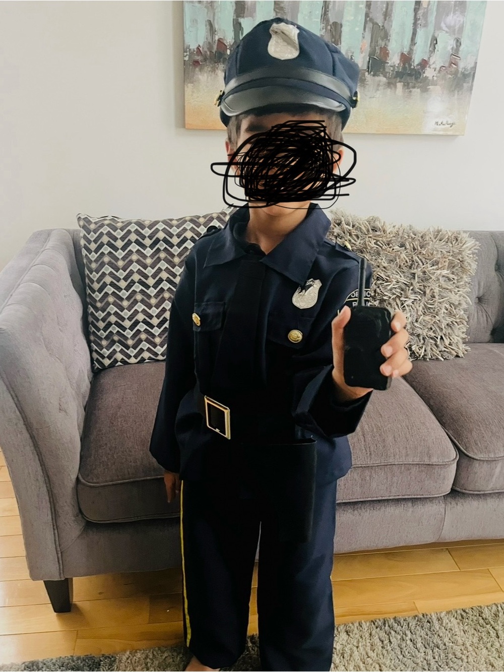 Halloween costume Police Man